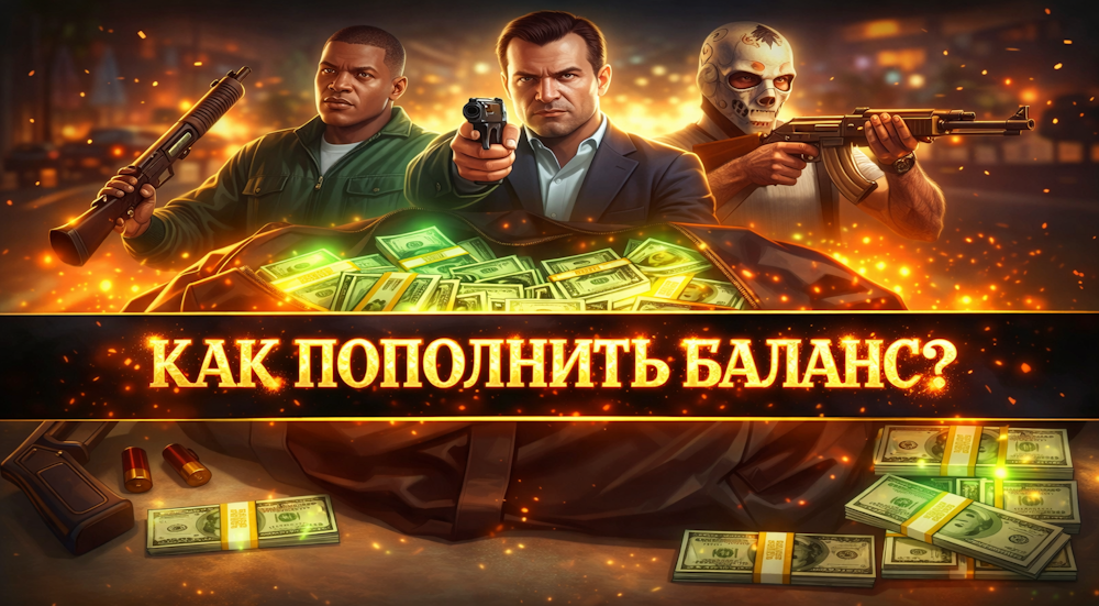 ПОПОЛНЕНИЕ БАЛАНСА!